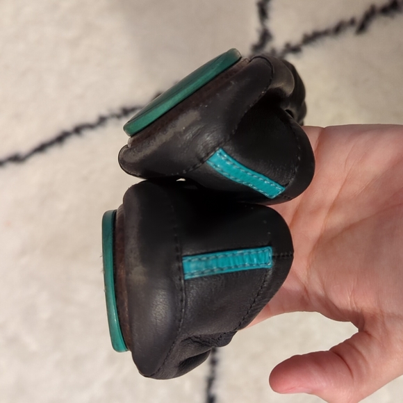 Tieks Matte Black Ballet Flats - Picture 5 of 6